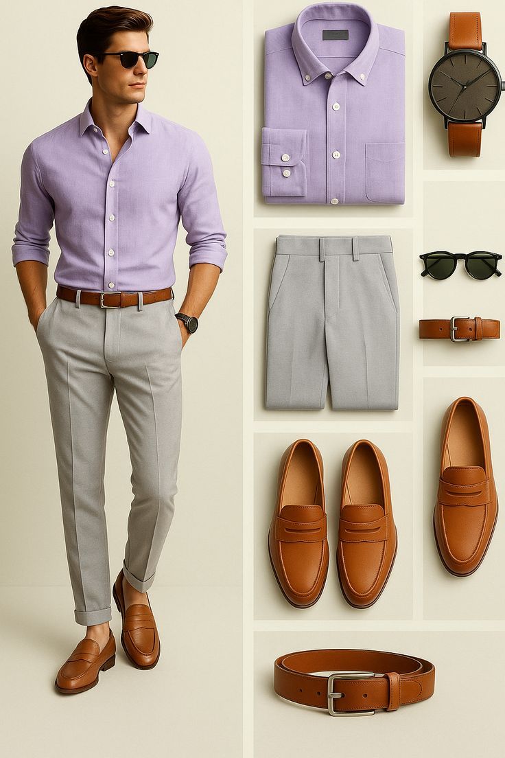 as combo Lavender & grey