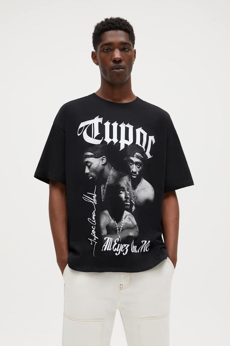 Tupac graphic t-shirt