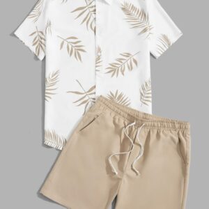 Sand Dune Leaf Co-ord Set
