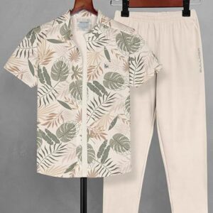 Safari Leaf Loungewear Set