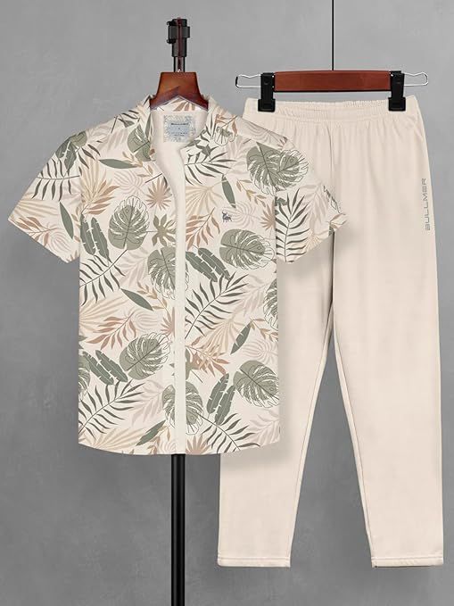 Safari Leaf Loungewear Set